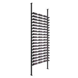 Evolution Wine Wall Post Floor to Ceiling Metal Wine Rack