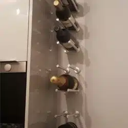 Vino Rails Wall Mounted Wine Rack Peg