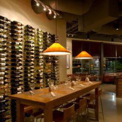 W Series 8 Wall Mounted Metal Wine Rack