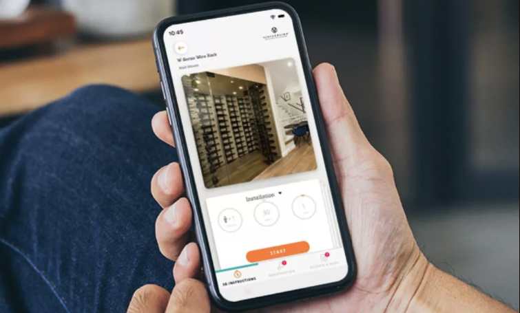 The Bilt App Delivers VintageView instructions to your smart device.