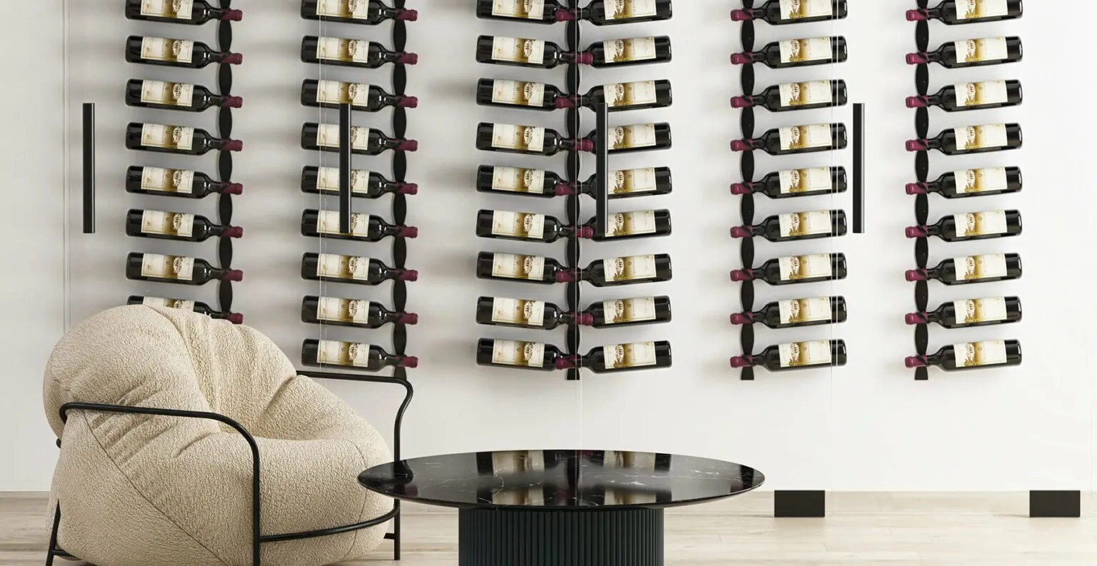 Modern Wine Rack | Wine Wall | VintageView