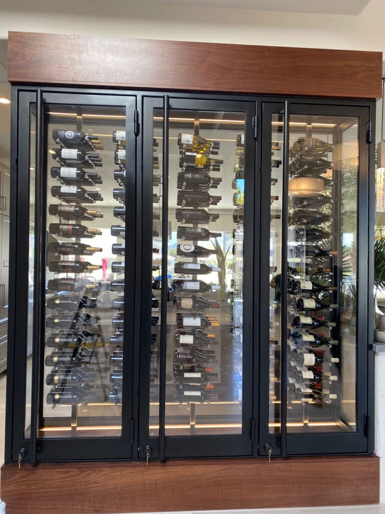 Glass Wine Cellar by Vintage Cellars